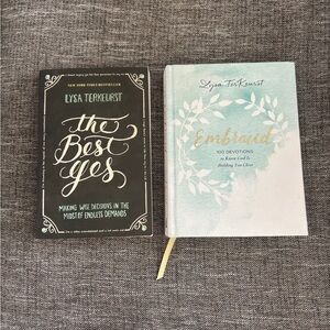 The Best Yes & Embraced Devo Books Lysa TerKeurst